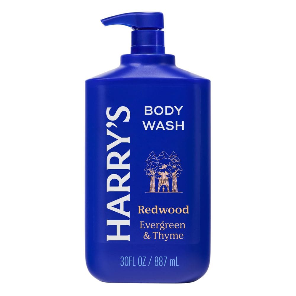 Sabonete líquido Harry`s Redwood 900 ml para homens sem parabenos ou sulfatos