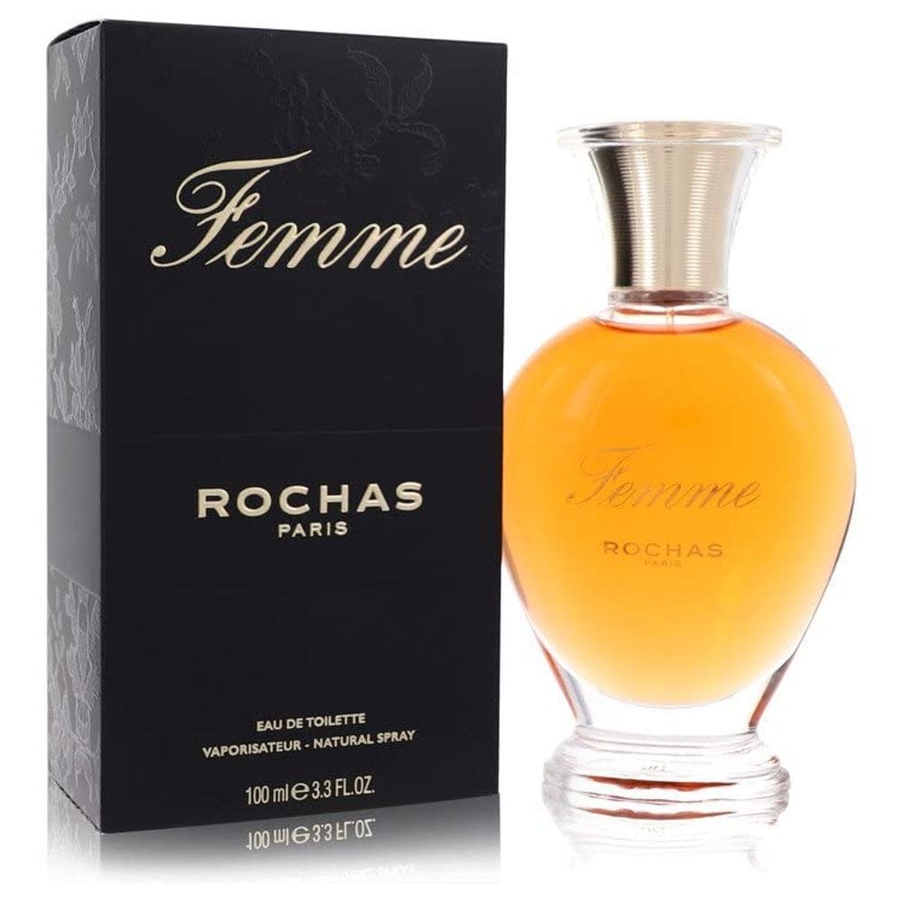 Perfume Rochas Femme Eau De Toilette 100ml para mulheres