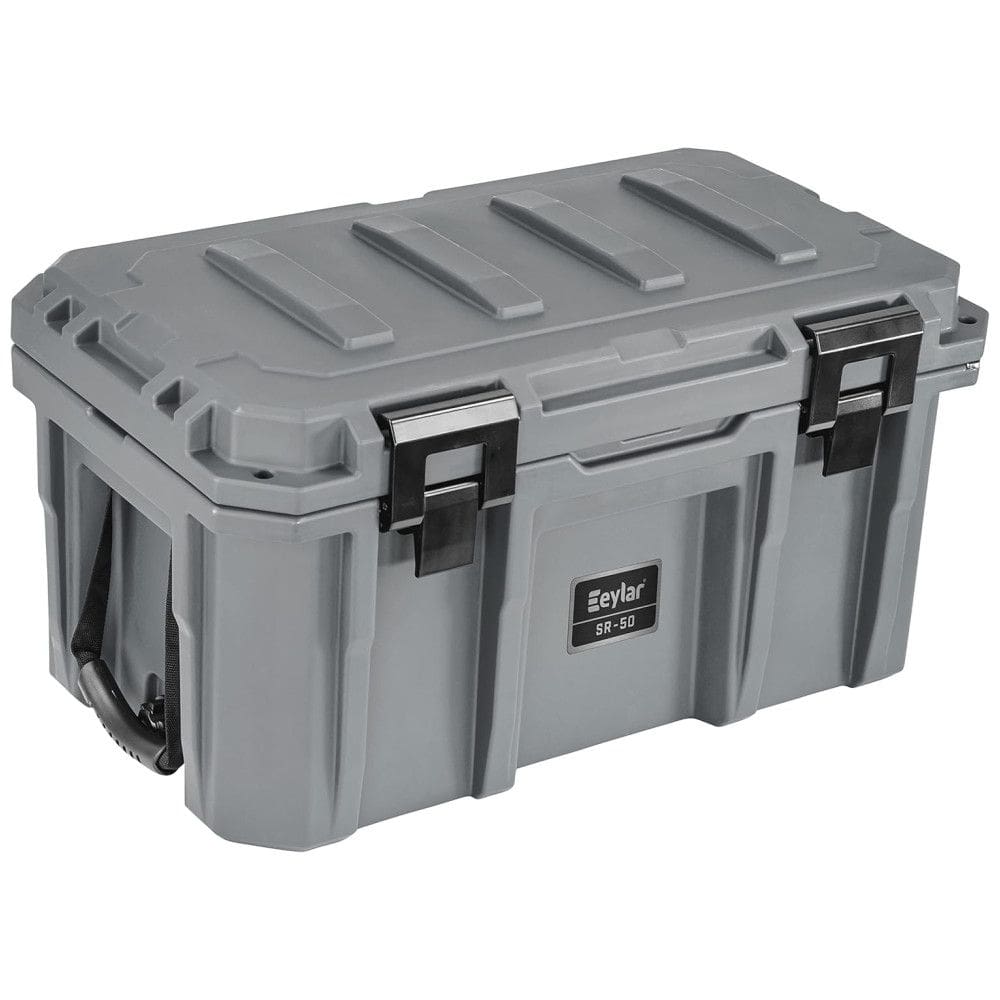 Cooler Térmico Portátil 50 Litros com Alça, Eylar SR50, Cinza