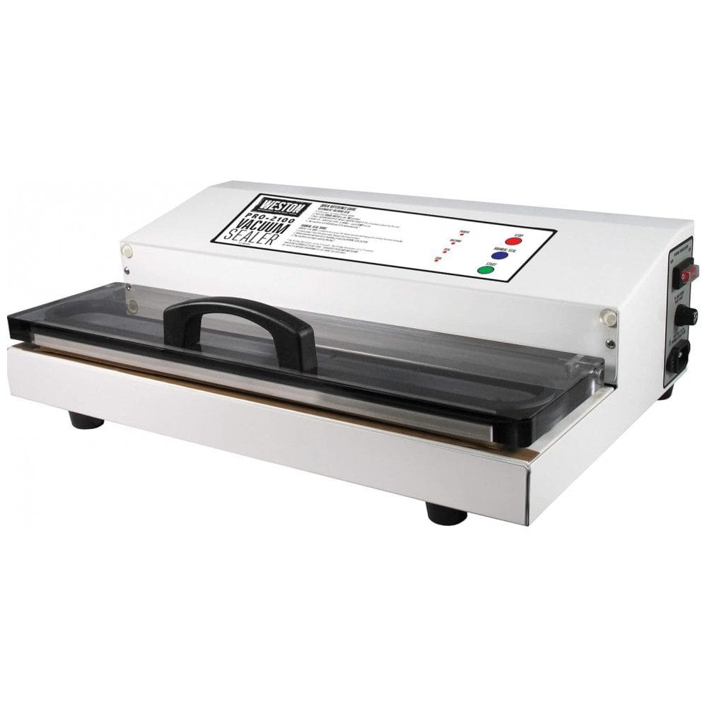 Seladora a Vácuo Automática para Alimentos Secos e Úmidos, 110V 935W, Weston Pro 2100, Branca