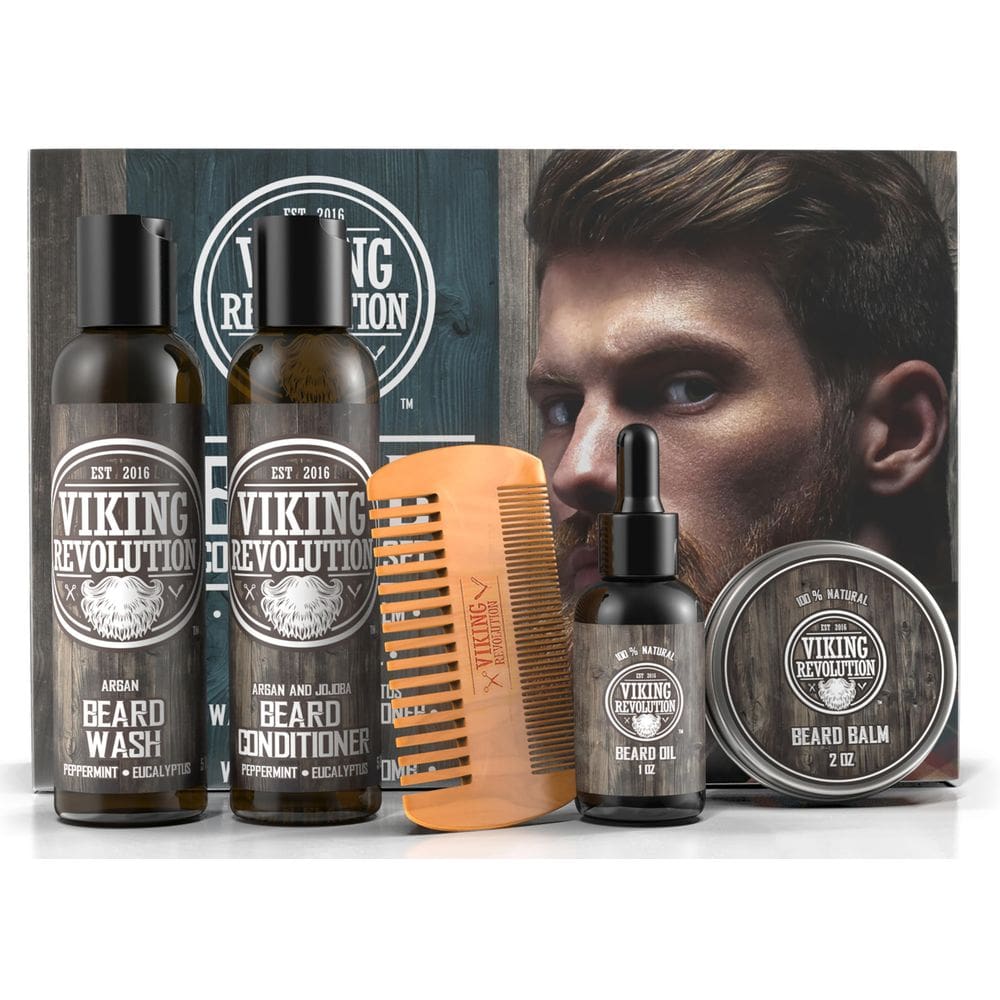 Kit de condicionador para cuidados com a barba Viking Revolution Ultimate Set
