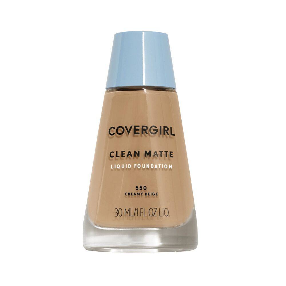 Capa de maquiagem Girl Clean Oil Control Liquid Creamy Beige 550 30mL x2