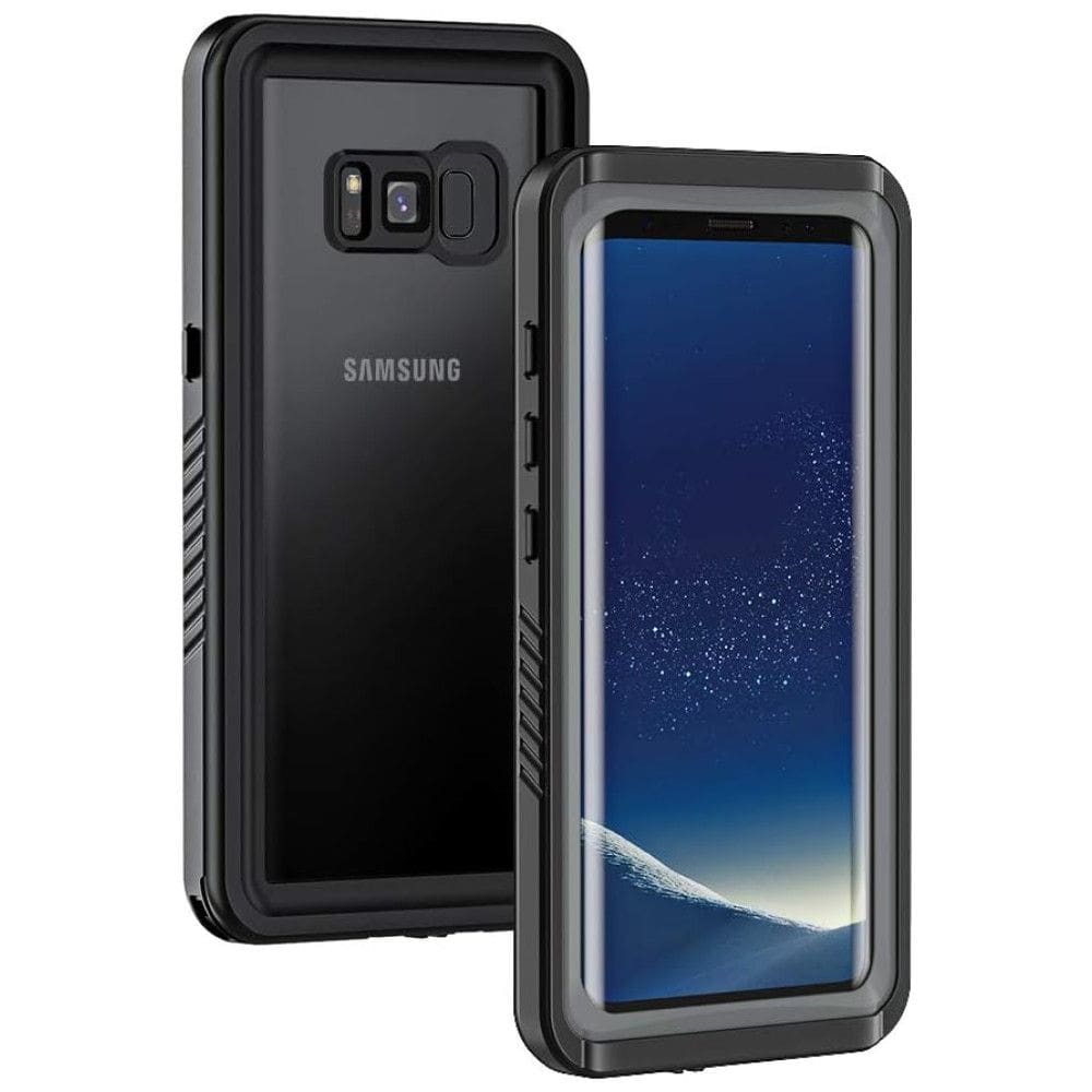 Capa Celular Prova Dágua IP68 Samsung Galaxy, LANHIEM LH WP S8, Preto