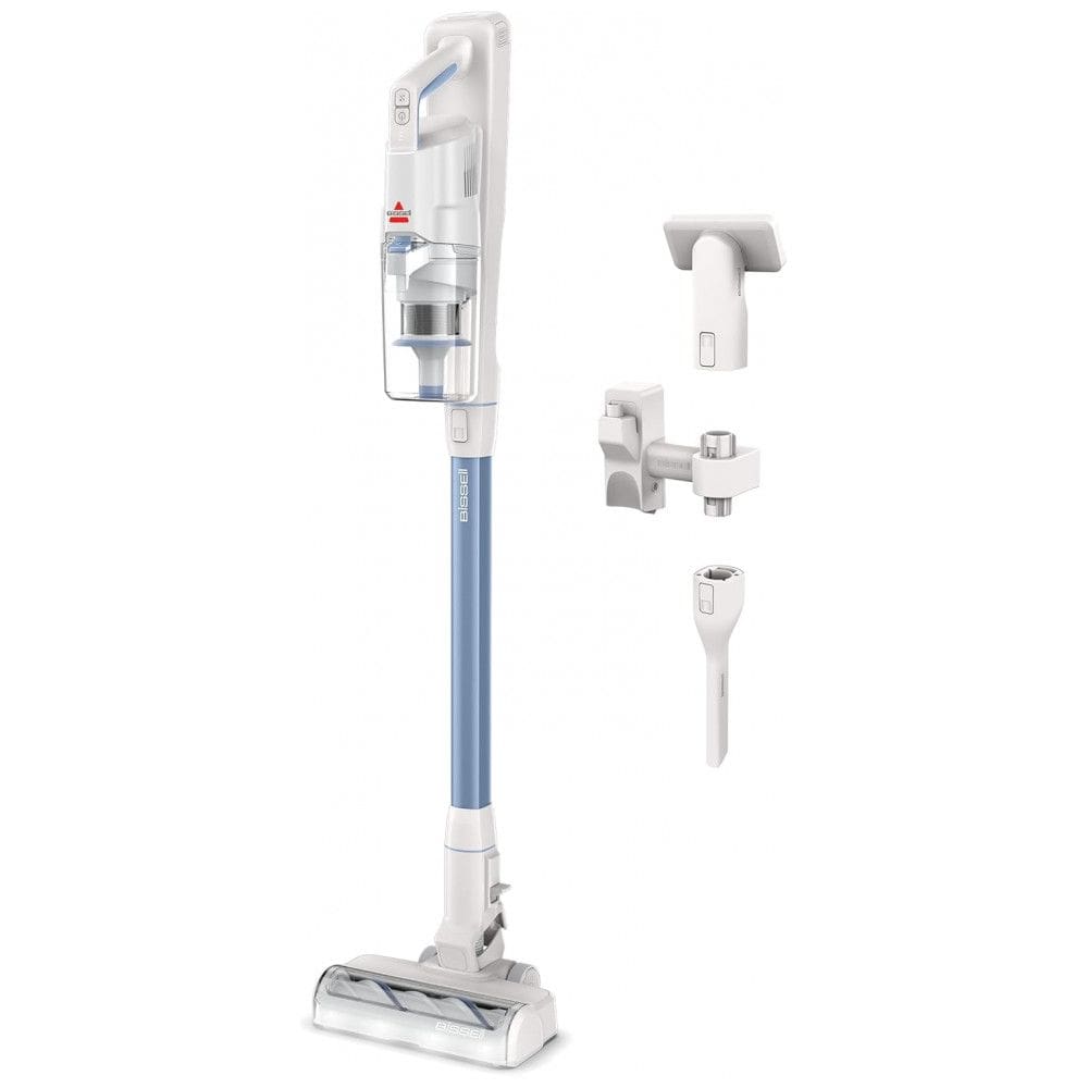 Aspirador Sem Fio BISSELL PowerClean 200W Autônomo com Escova sem Embaraçamento, Bateria Removível, Suporte de Parede