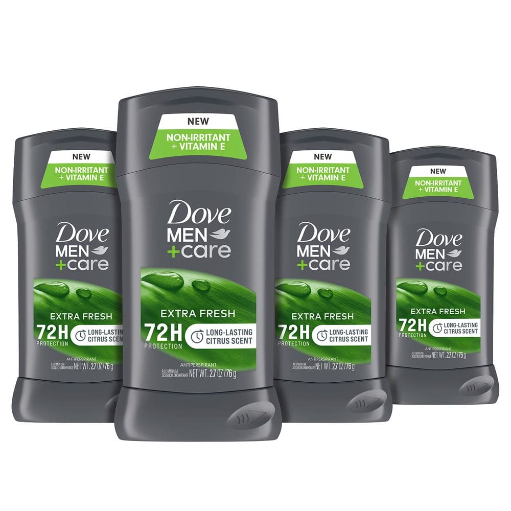 Desodorante antitranspirante Dove Men + Care 72 horas, pacote com 4