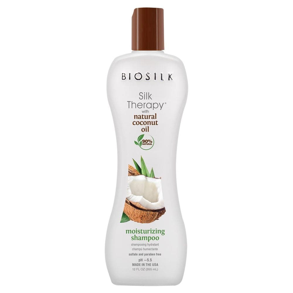 Shampoo BioSilk Silk Therapy com óleo de coco orgânico 355mL