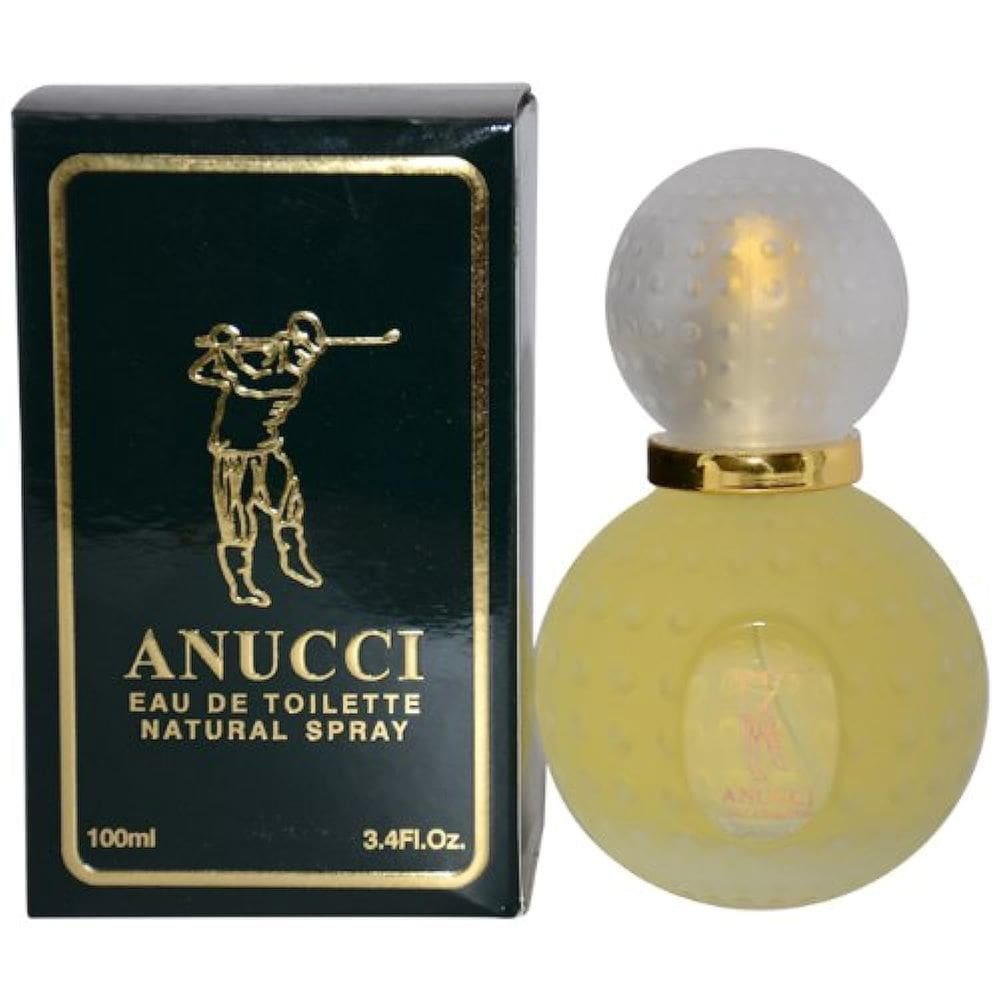 Perfume ANUCCI Spray EDT 3,113ml, Fragrância Duradoura e Sedutora