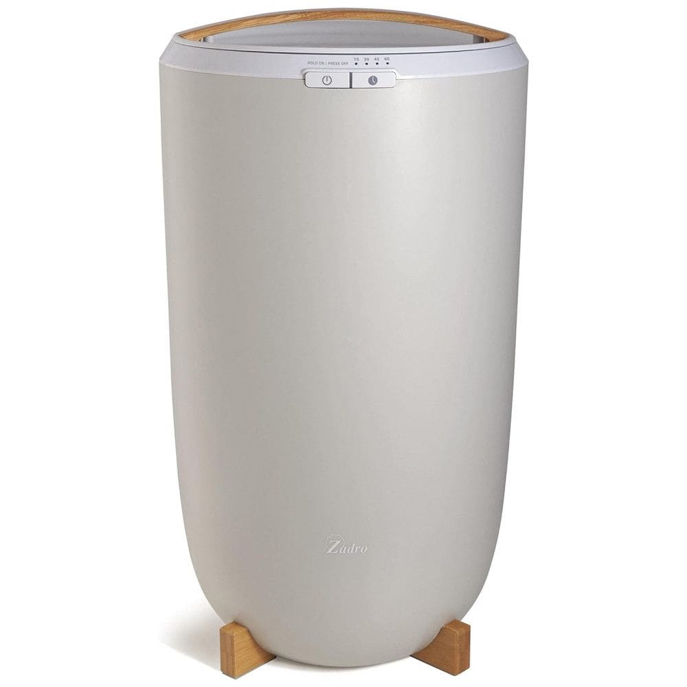 Aquecedor de Toalha Elétrico 20L com 4 Configurações de Temporizador, 110V, Zadro, Cinza