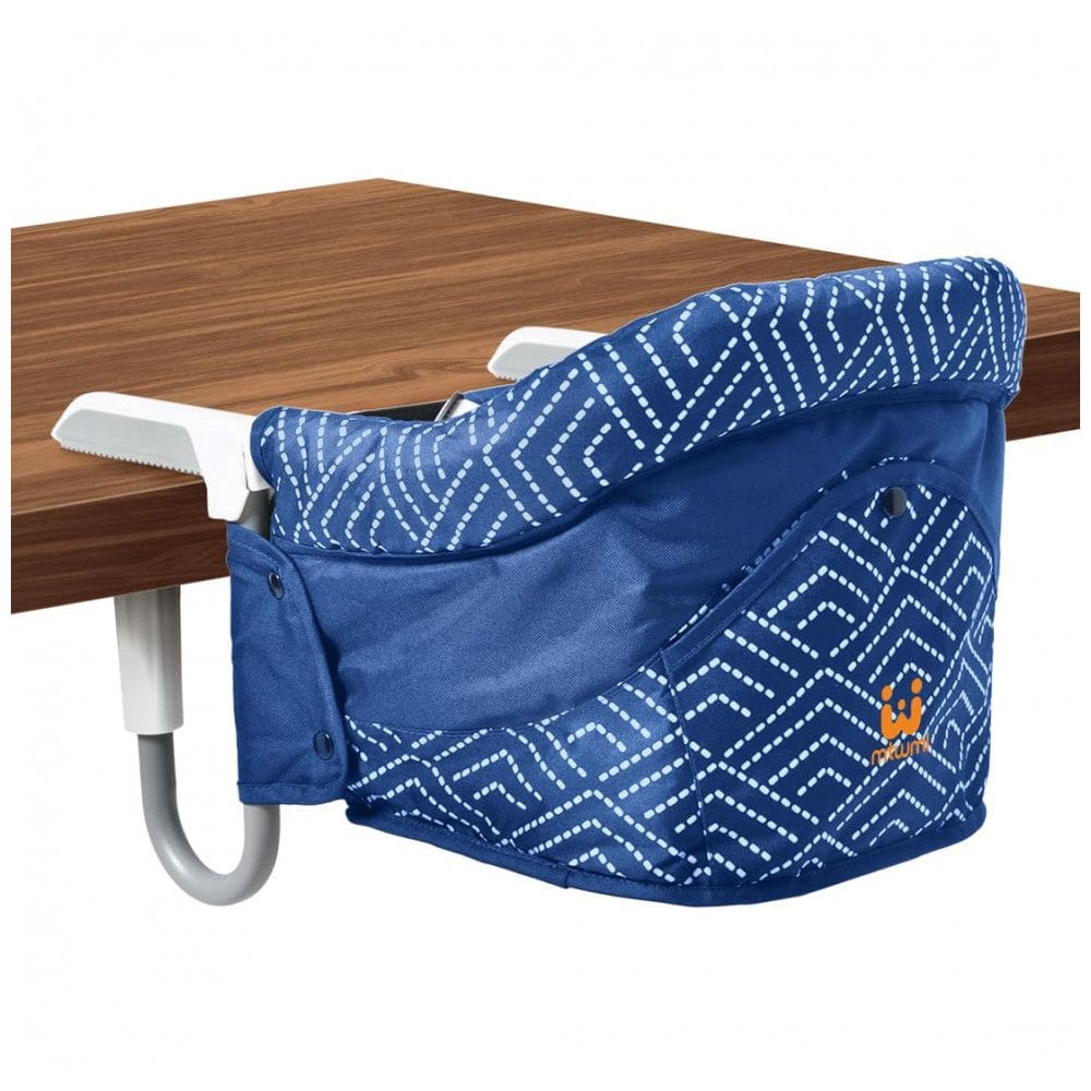 Cadeira de Alimentação com Encaixe em Mesa, Portátil, MTWML, Azul