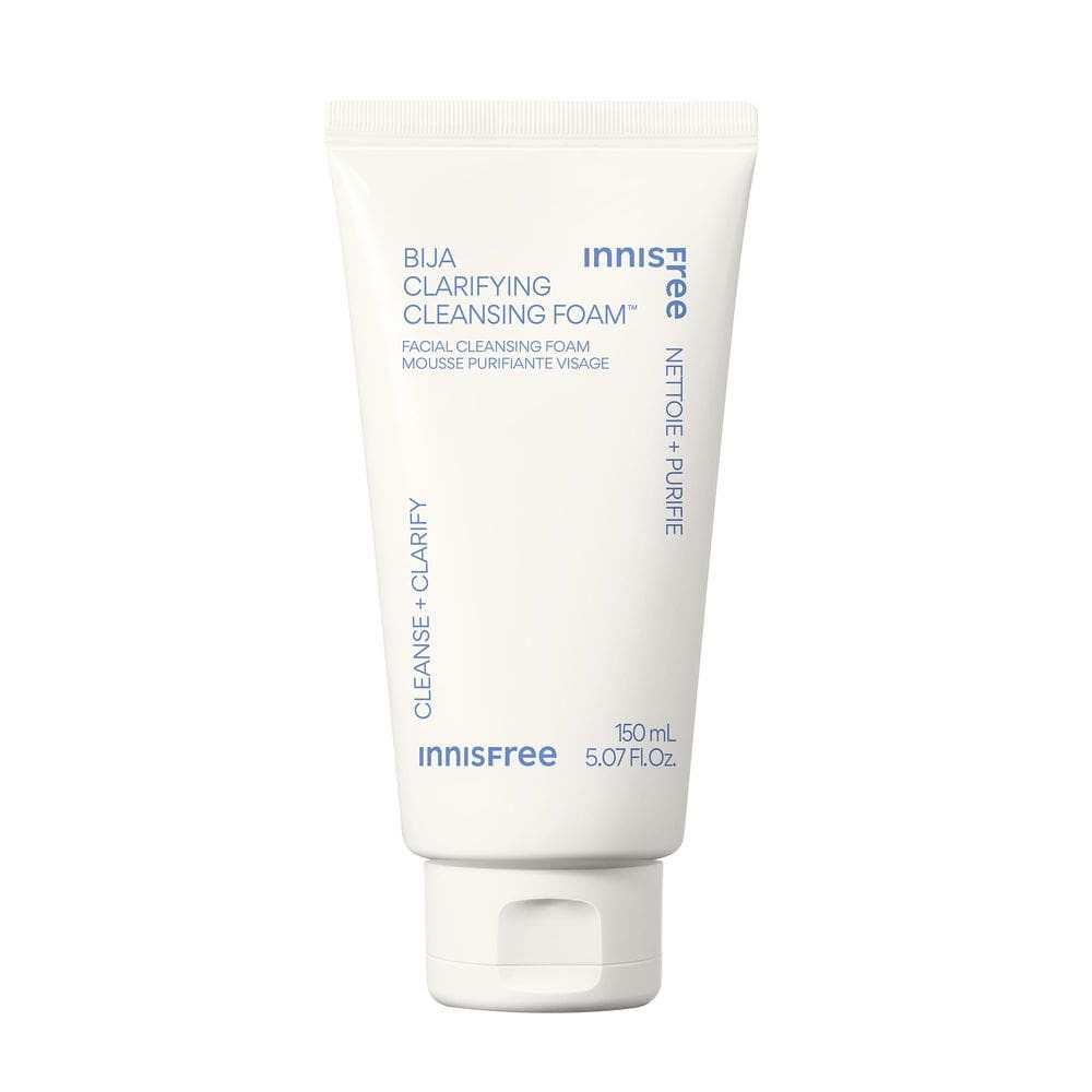 Espuma de limpeza innisfree Bija Clarifying com ácido salicílico