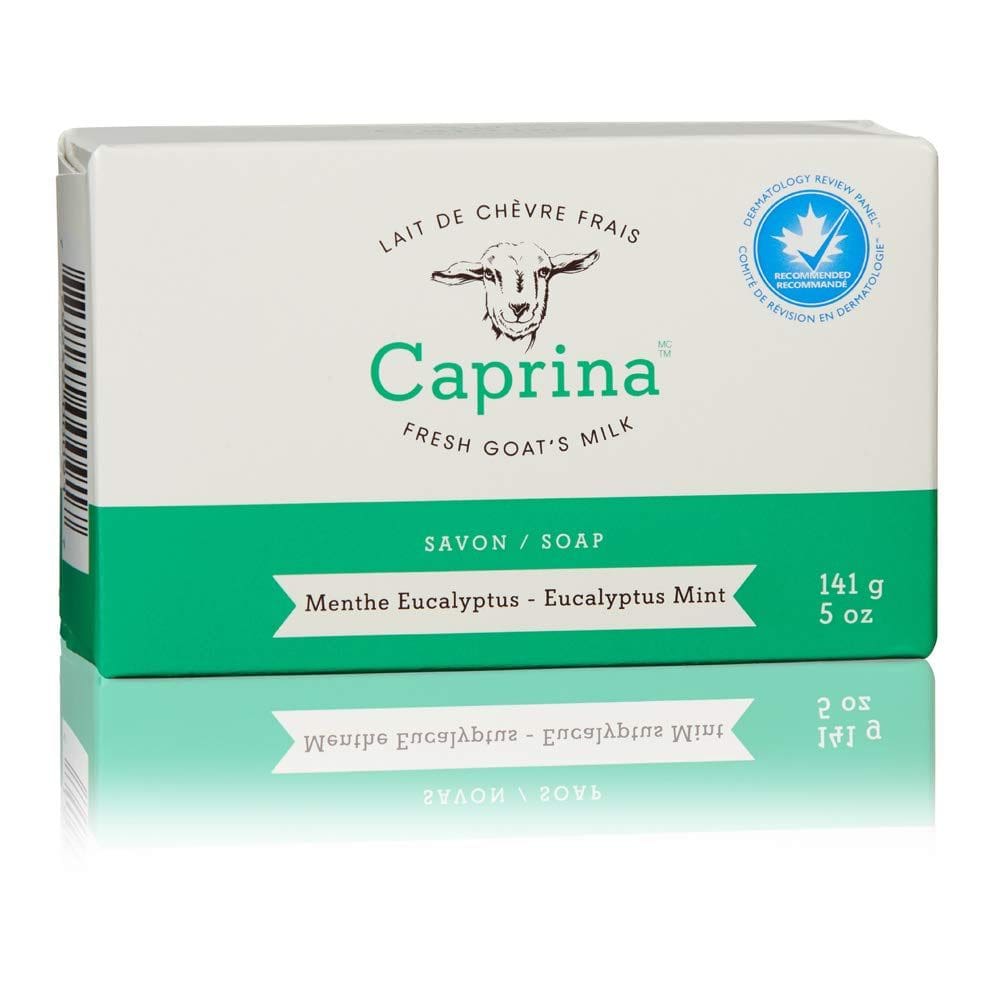 Sabonete em barra Caprina Fresh Goat`s Milk Eucalyptus Mint 150mL
