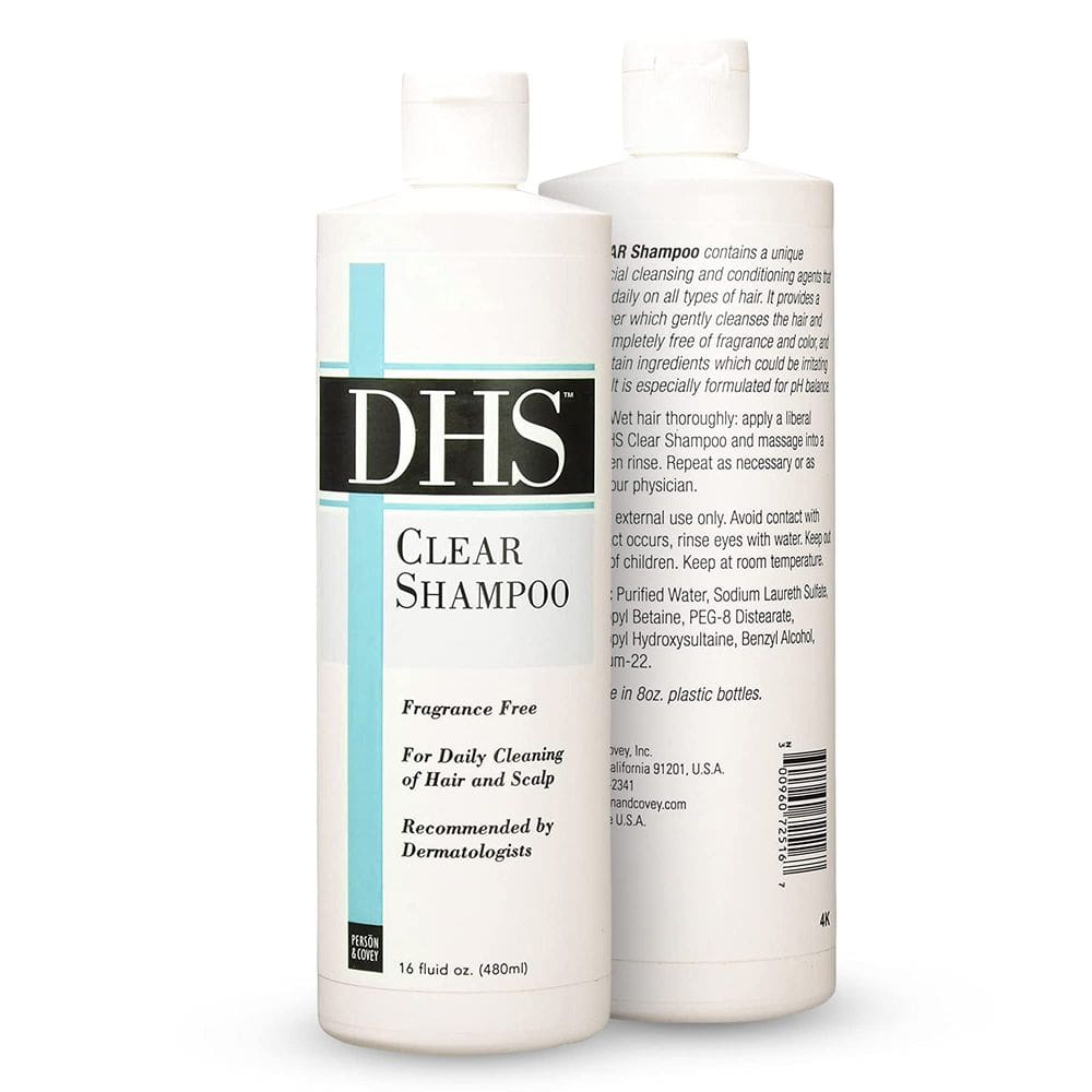 Shampoo DHS Clear 473ml para pele hipersensível