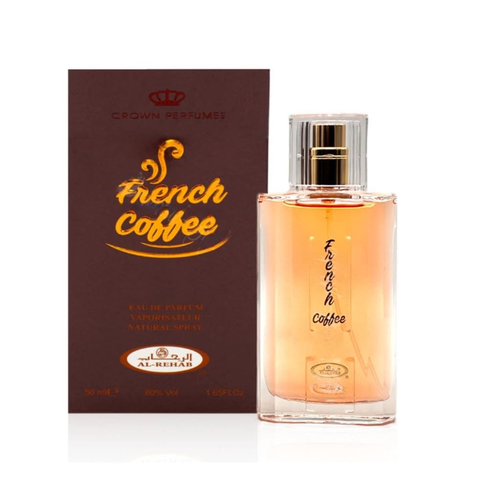 Fragrância pessoal Al-Rehab French Coffee EDP 50ml