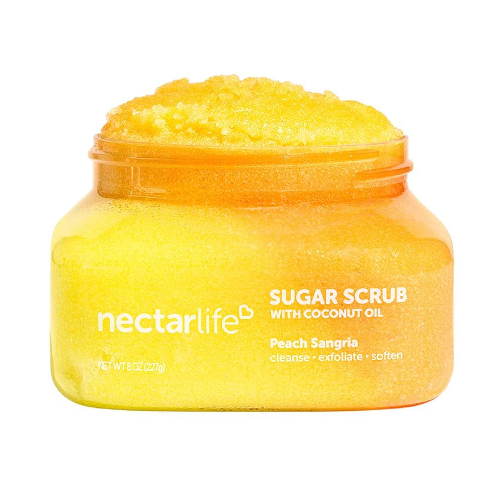 Sugar Body Scrub Nectar Bath trata a hidratação de 240 ml de pêssego