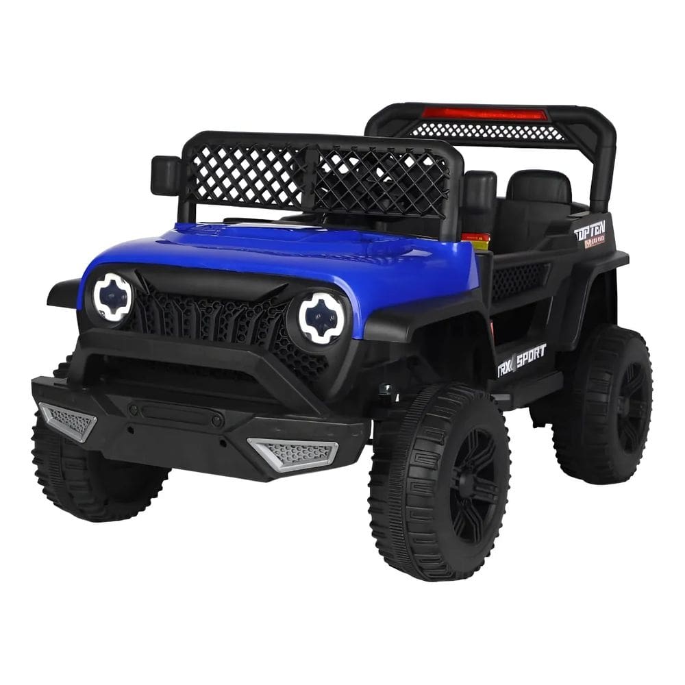 Jipe Elétrico12v Infantil Adventure V12 Com Controle Remoto, Bluetooth, Usb, Luz de Led e Som Bang Toys