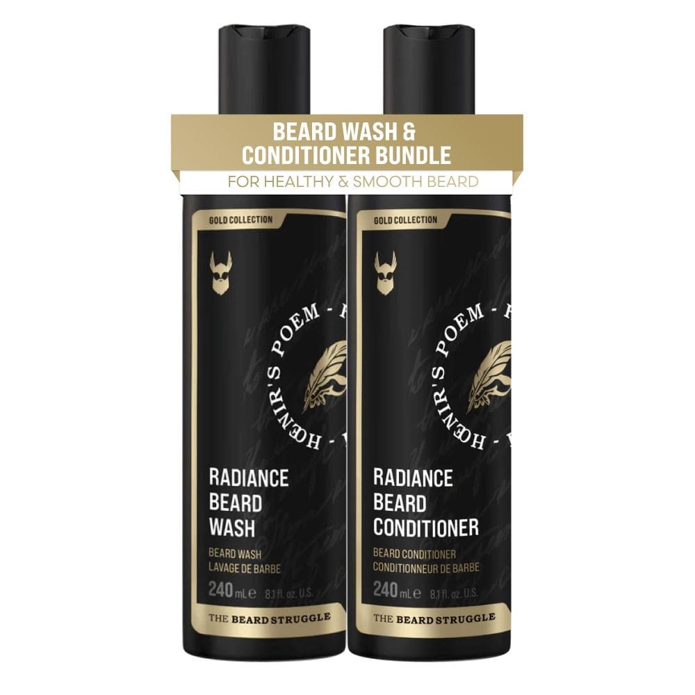 Pacote de sabonete e condicionador para barba The Beard Struggle Radiance