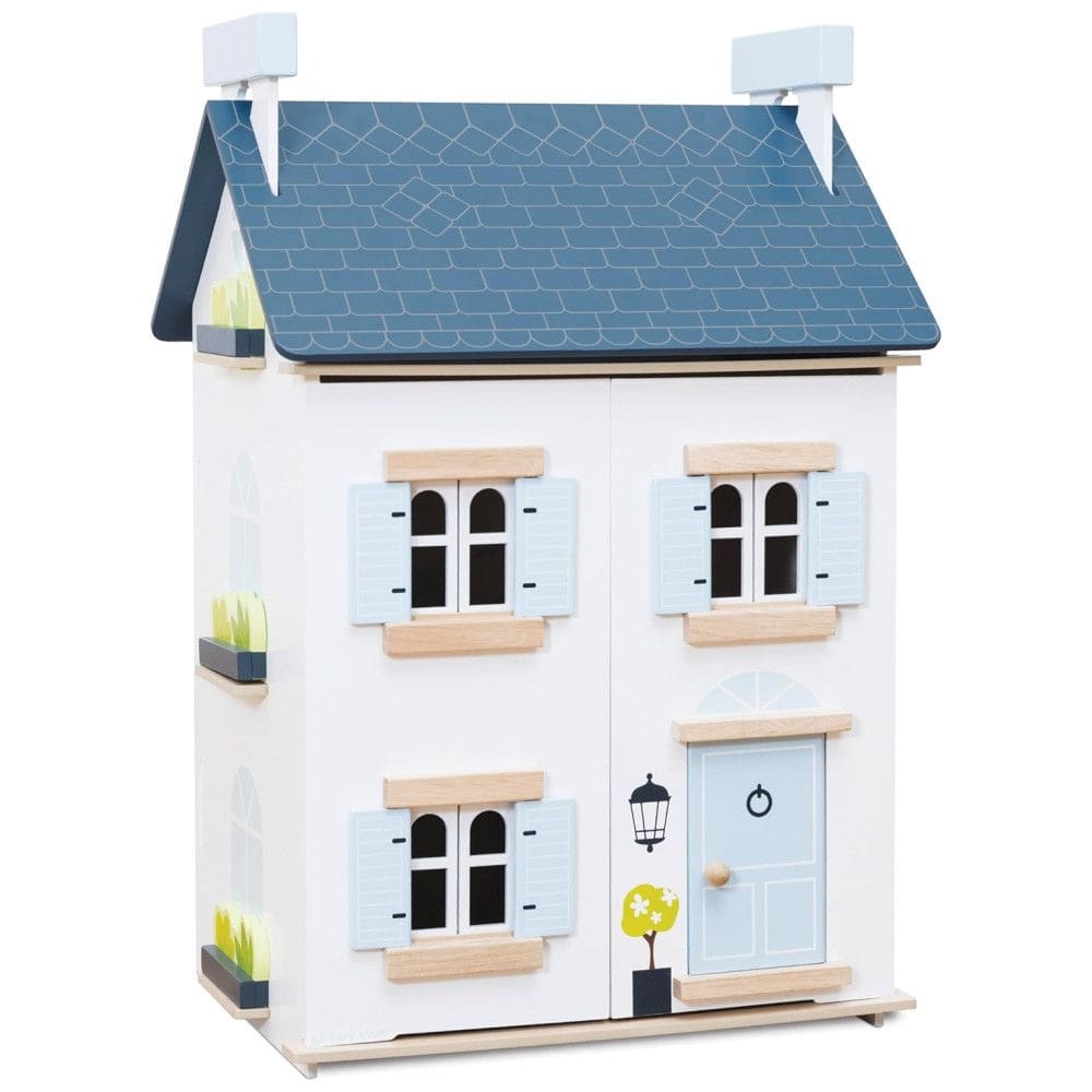 Casa de Bonecas de Madeira 2 Andares para Crianças a partir de 3 anos, Le Toy Van, Branco