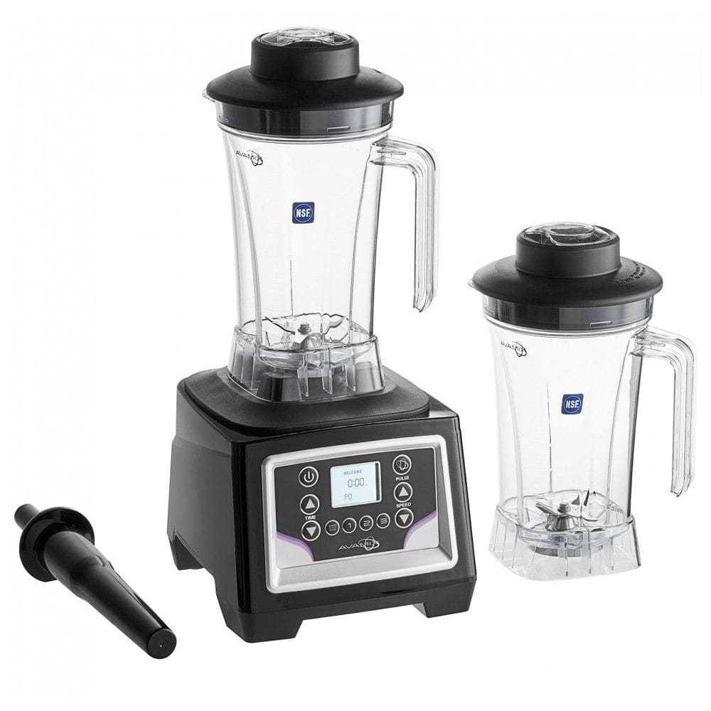 Liquidificador Industrial AvaMix BX2100P2J 3,55 cv com Controle de Toque Programável de 8 Velocidades, Temporizador e 2 Jarras de Plástico