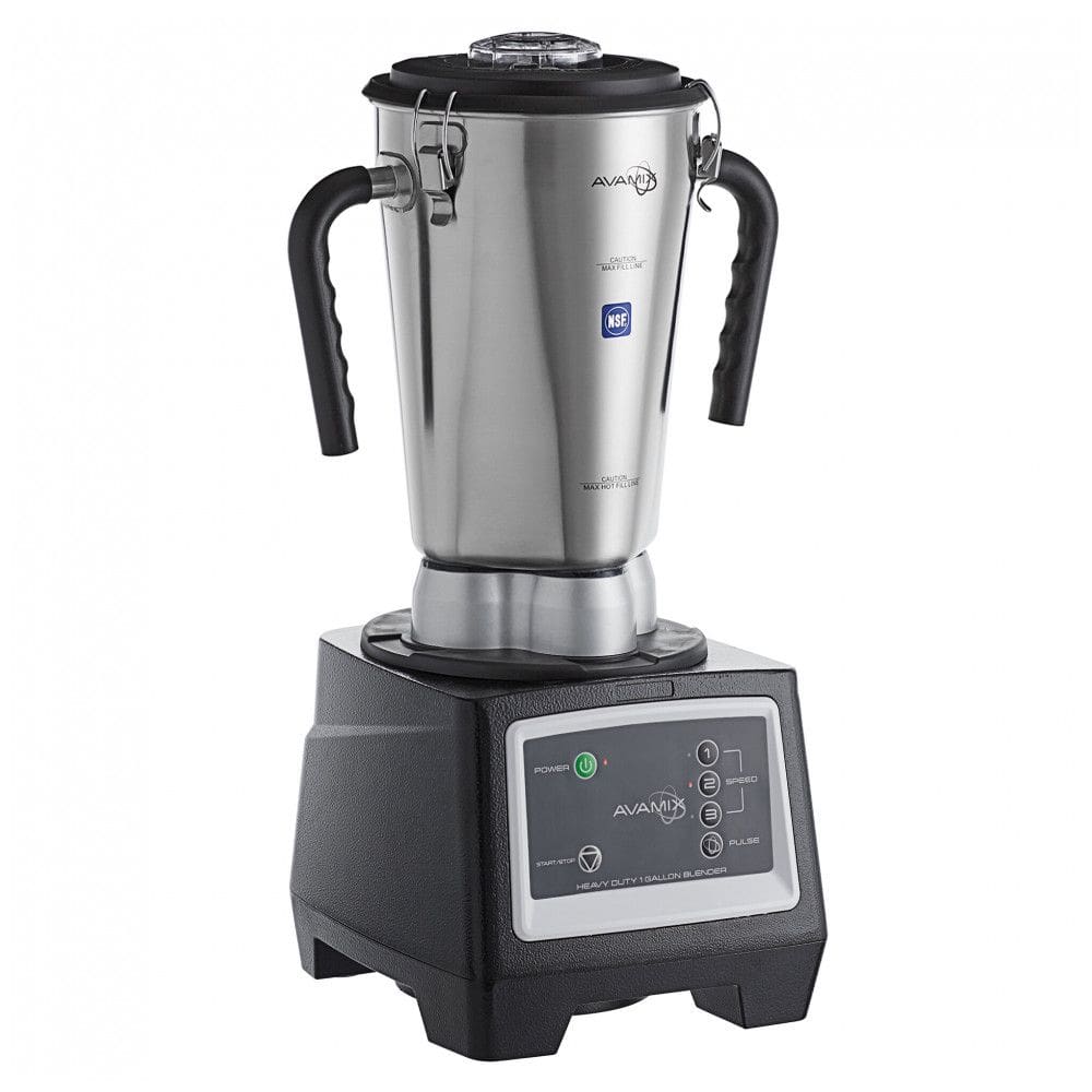 Liquidificador Industrial de Alimentos Pesados em Aço Inoxidável de 4 Litros AvaMix BX1GRG 3,80 cv 110V