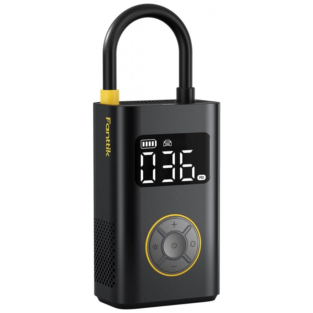 Inflador de Pneus Portátil Fanttik X9 Pro para Carros Compactos, Encha Rápido em 1 Minuto com Bomba Elétrica e Medidor Digital de Pressão