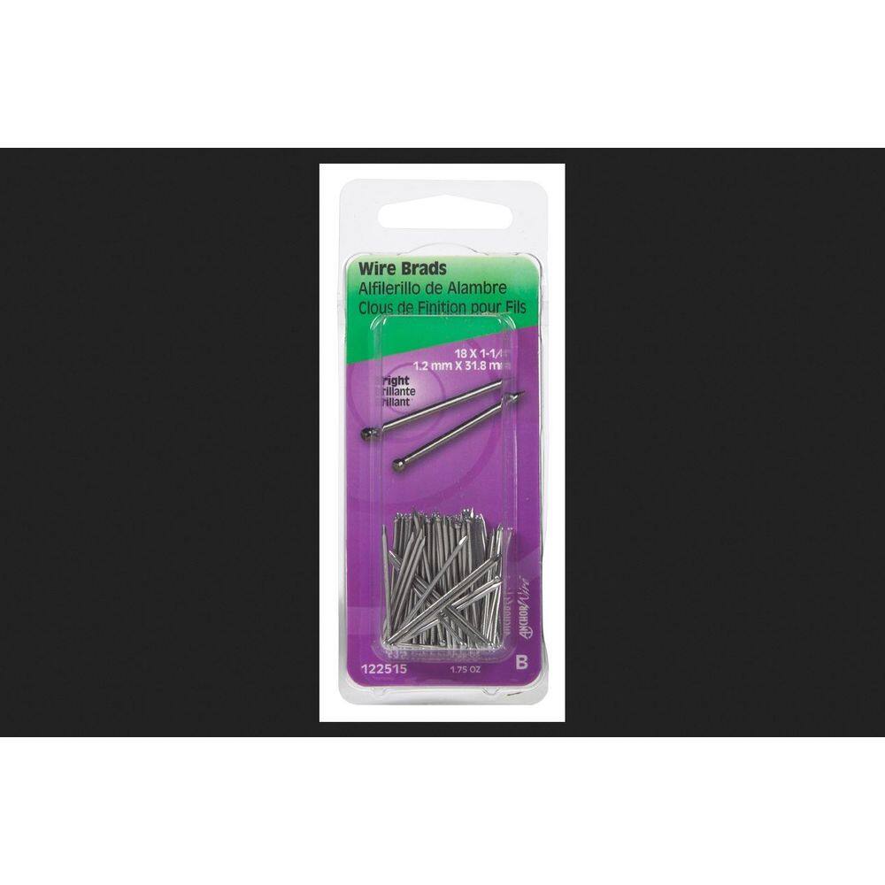Brad Nails Hillman 18 Ga 3,2 cm Aço brilhante 50 g