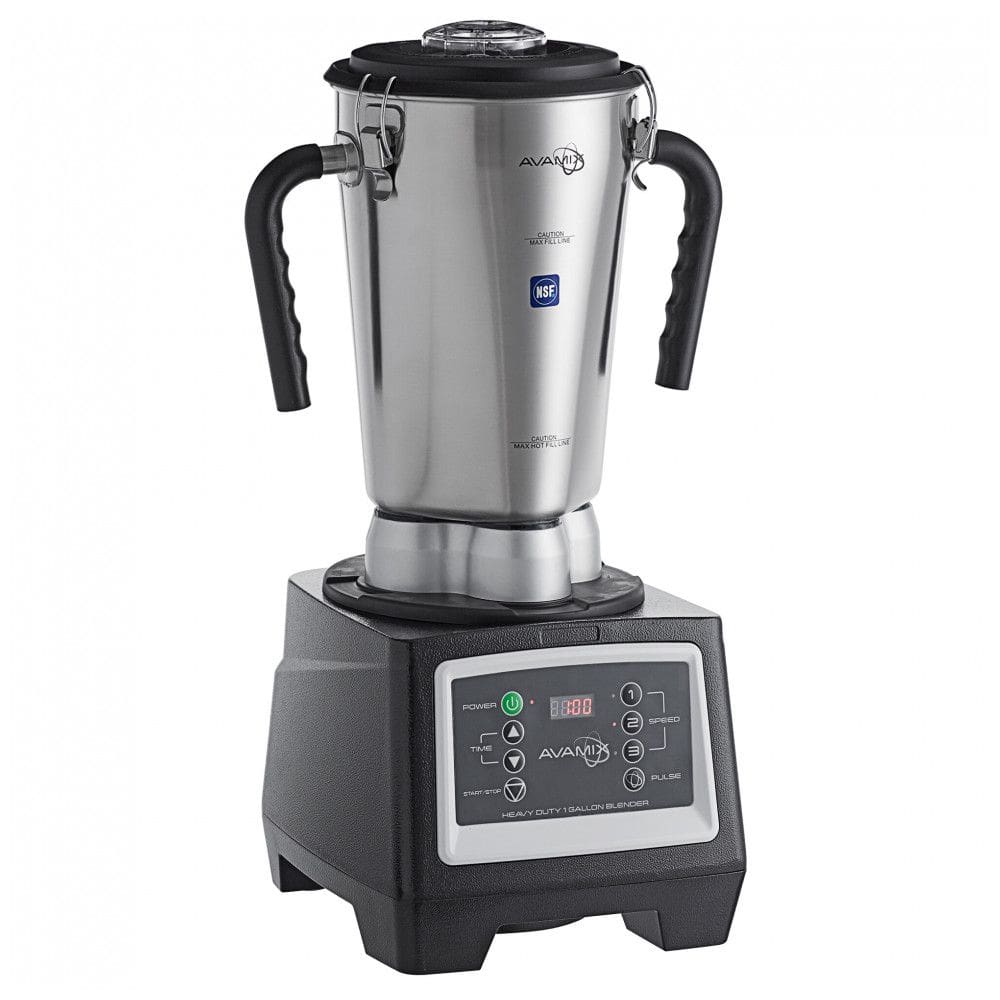 Liquidificador Industrial de Alimentos em Aço Inoxidável de 4 Litros AvaMix BX1GRGT 3,80 cv com Temporizador 110V