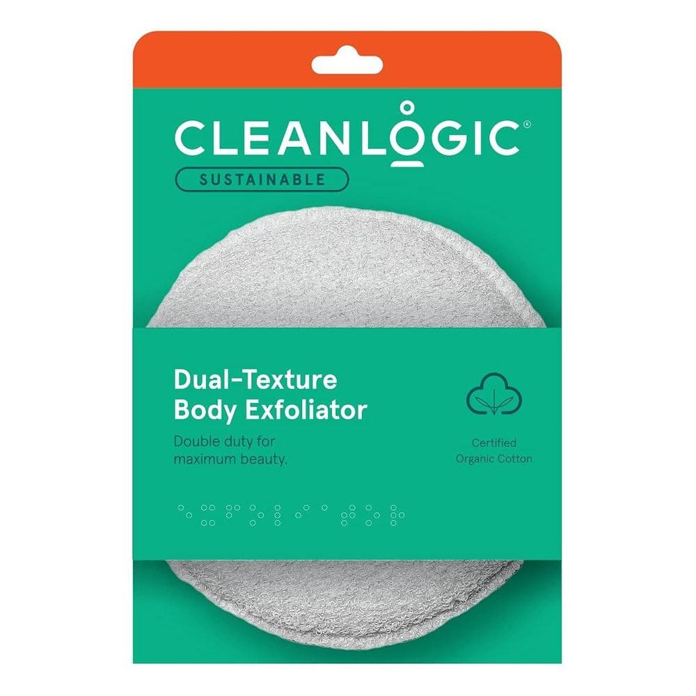 Esfoliante corporal Cleanlogic Clean Logic de textura dupla (pacote com 6)