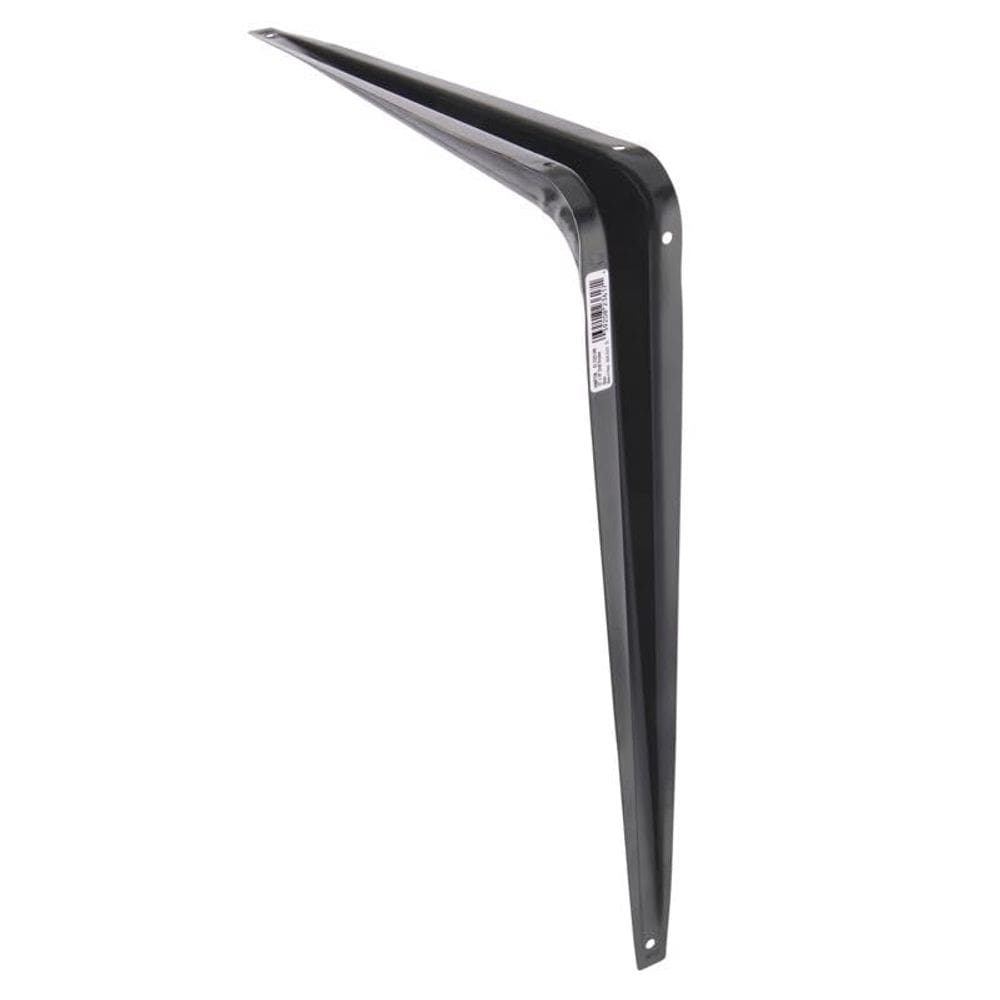 Suporte de prateleira ACE 12 x 14 polegadas em aço preto calibre 18