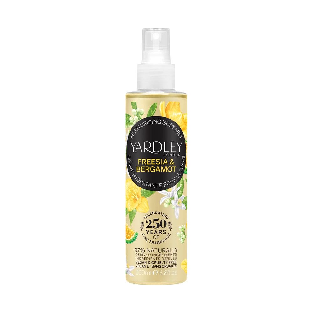Perfume Yardley Freesia & Bergamota Fragrance Mist 200 ml