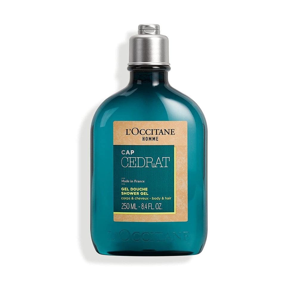Gel de banho L`Occitane Cap Cedrat 250ml para pele e cabelo