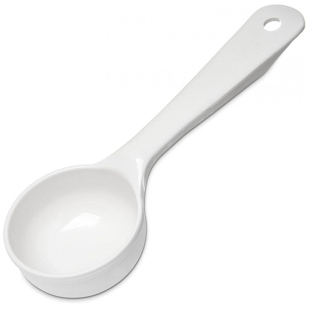 Colher Medidora 88 mL com Cabo Curto 1 UN, Carlisle, Branca