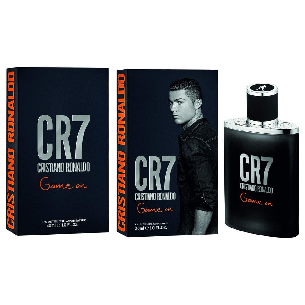 Perfume CR7 Cristiano Ronaldo Game On EDT 30mL para homens