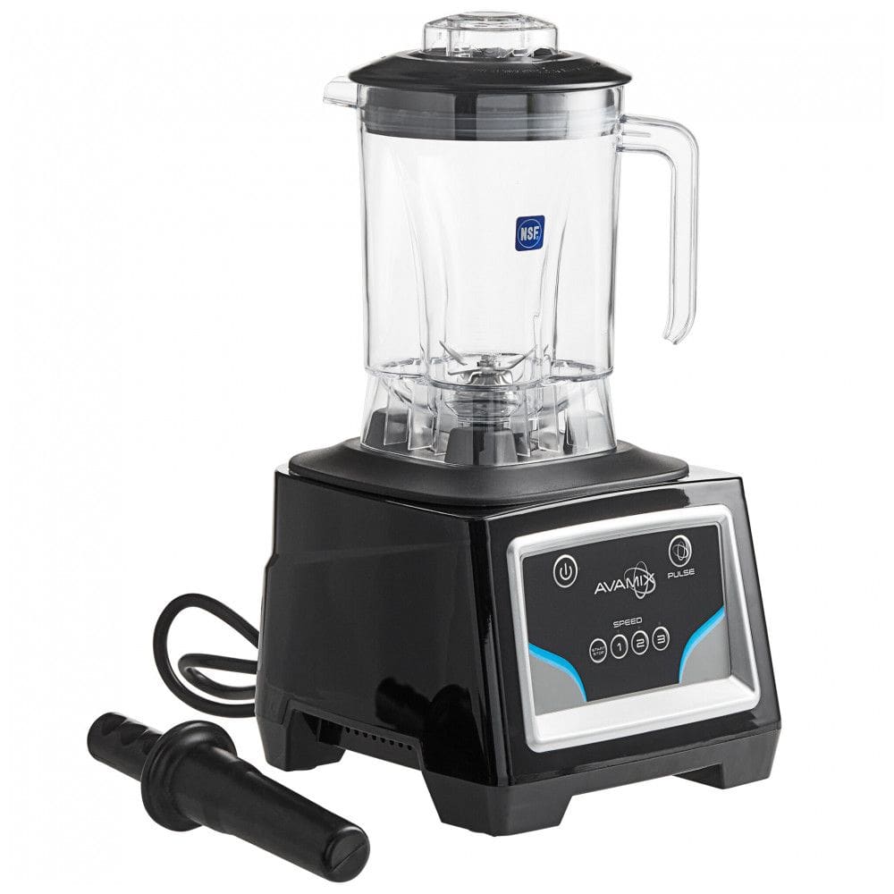 Liquidificador Industrial AvaMix BX1100K 3,55 cv com Controle de Teclado, Velocidade Ajustável e Recipiente de Tritan de 1,4 litros 110V