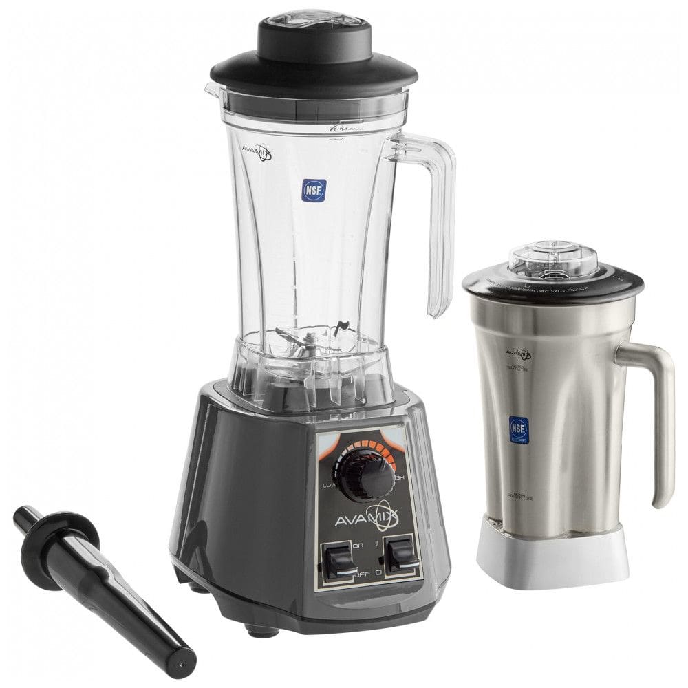 Liquidificador Industrial AvaMix BL2VS64S 2,03 cv com Controle de Alternância, Velocidade Variável, Jarra de Aço Inoxidável de 1