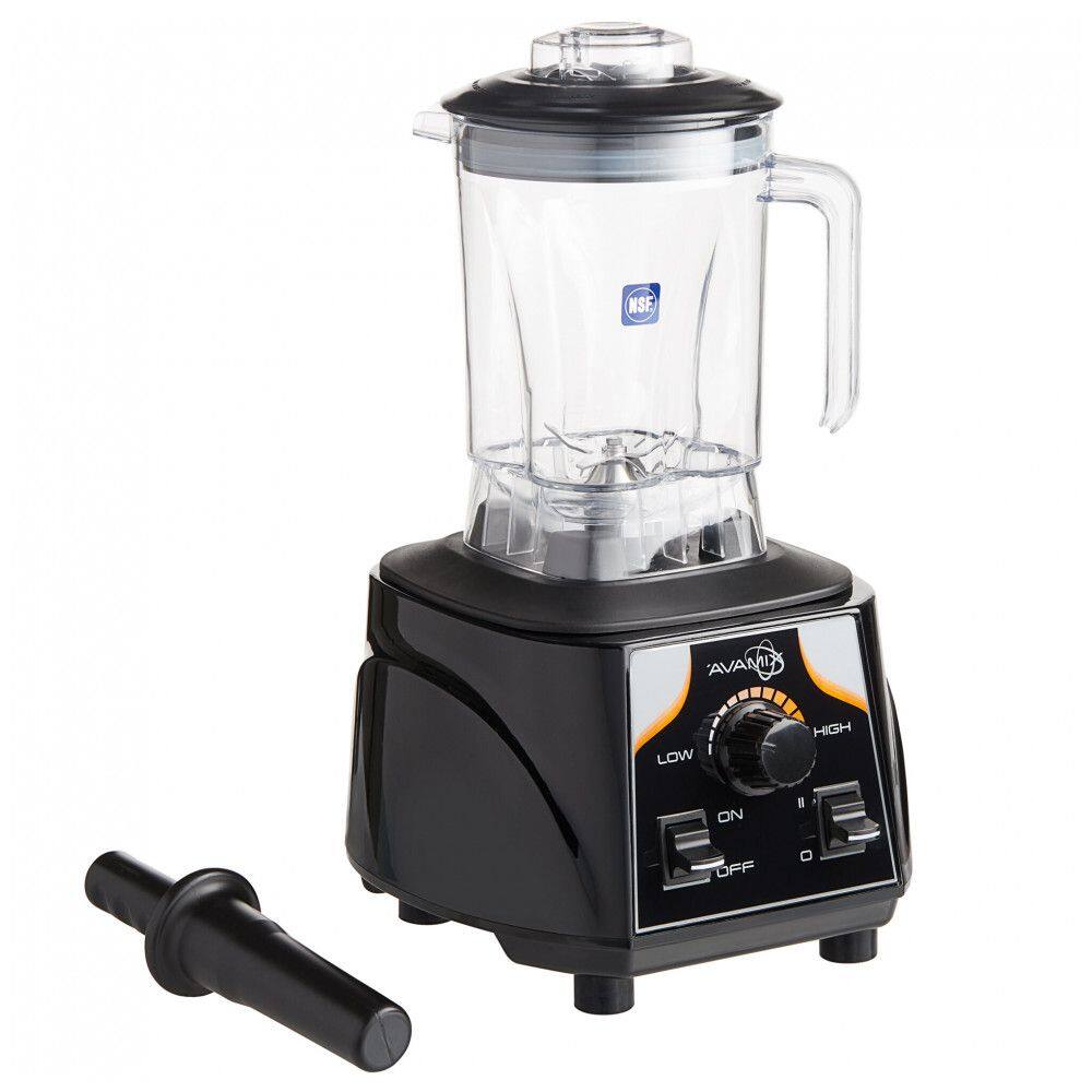 Liquidificador Industrial AvaMix BX1000V 3,55 cv com Controle de Alternância, Velocidade Variável e Recipiente Tritan de 1,42 Litros 110V