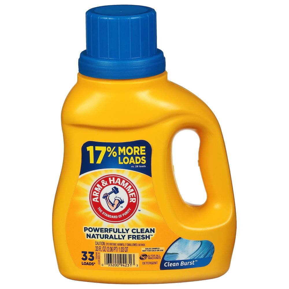 Detergente para roupa Arm & Hammer Clean Burst 1 qt de líquido