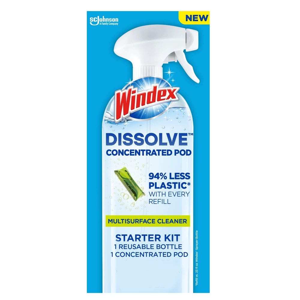 Agente de limpeza Windex Dissolve Multisurface Starter Kit