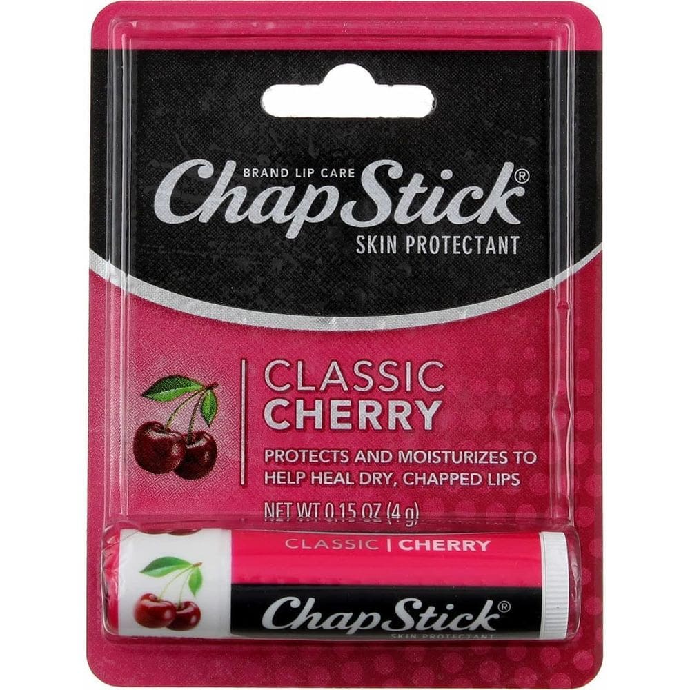 Bálsamo labial ChapStick Classic Cherry Flavor 12 Sticks