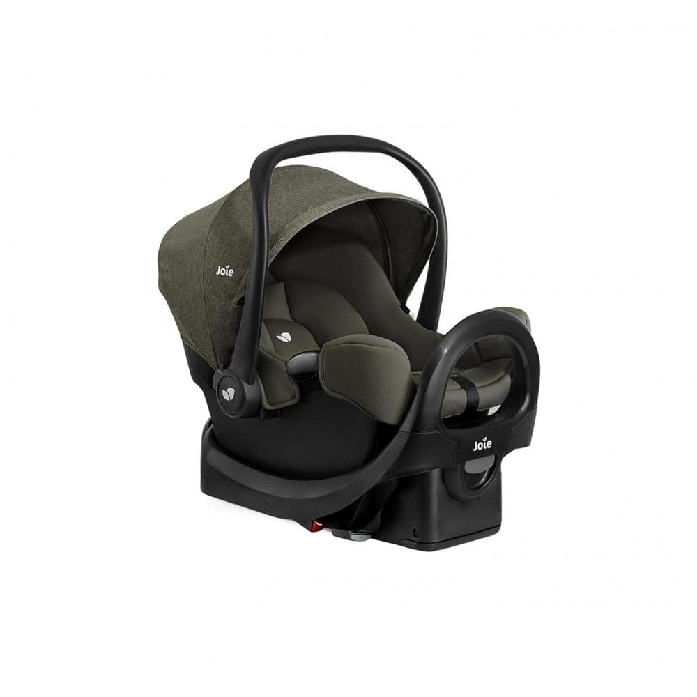 Cadeirinha de Carro para Bebê Joie Rue Leve com Base Anti-Rebote Proteção contra Impactos Laterais, Arnês de 5 Pontos e Capota UPF 50 para