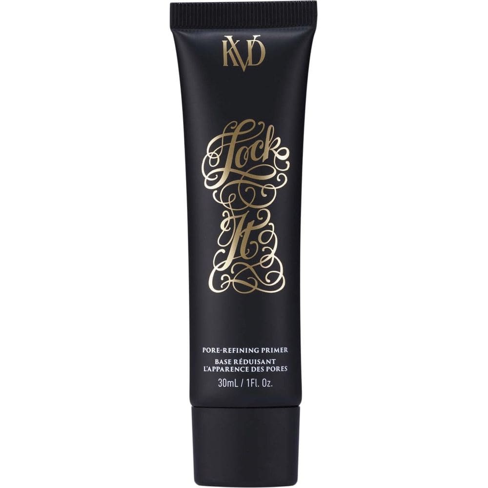 Primer KVD Beauty Lock-It para refinação de poros vegana com água de arroz