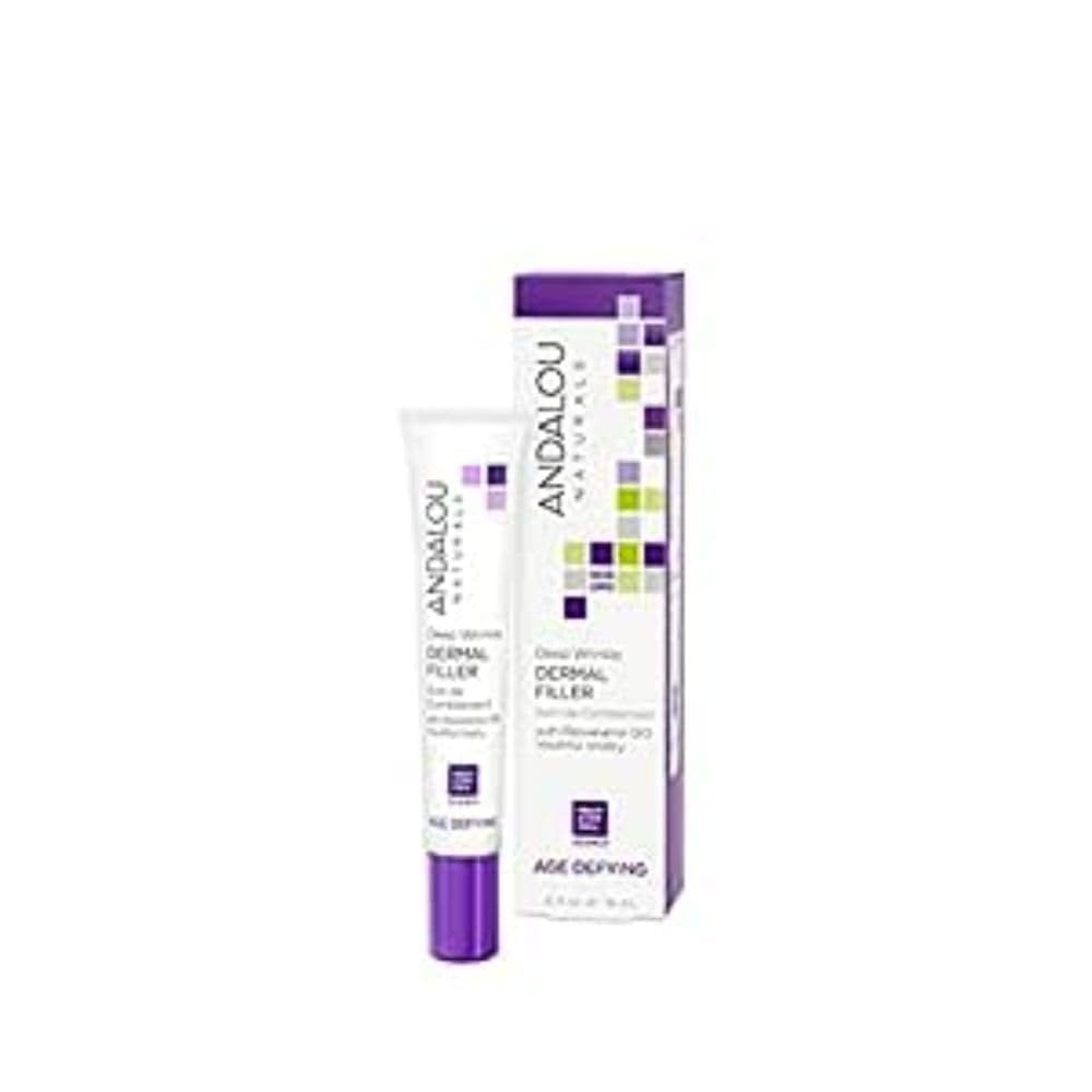 Preenchedor dérmico de rugas Andalou Naturals Aloe Vera 18mL