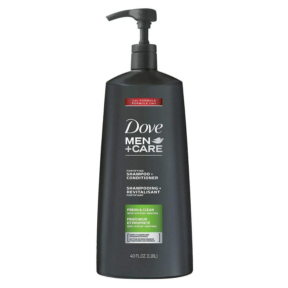 Shampoo e condicionador Dove Men+Care 2 em 1 Fresh 1,18 L