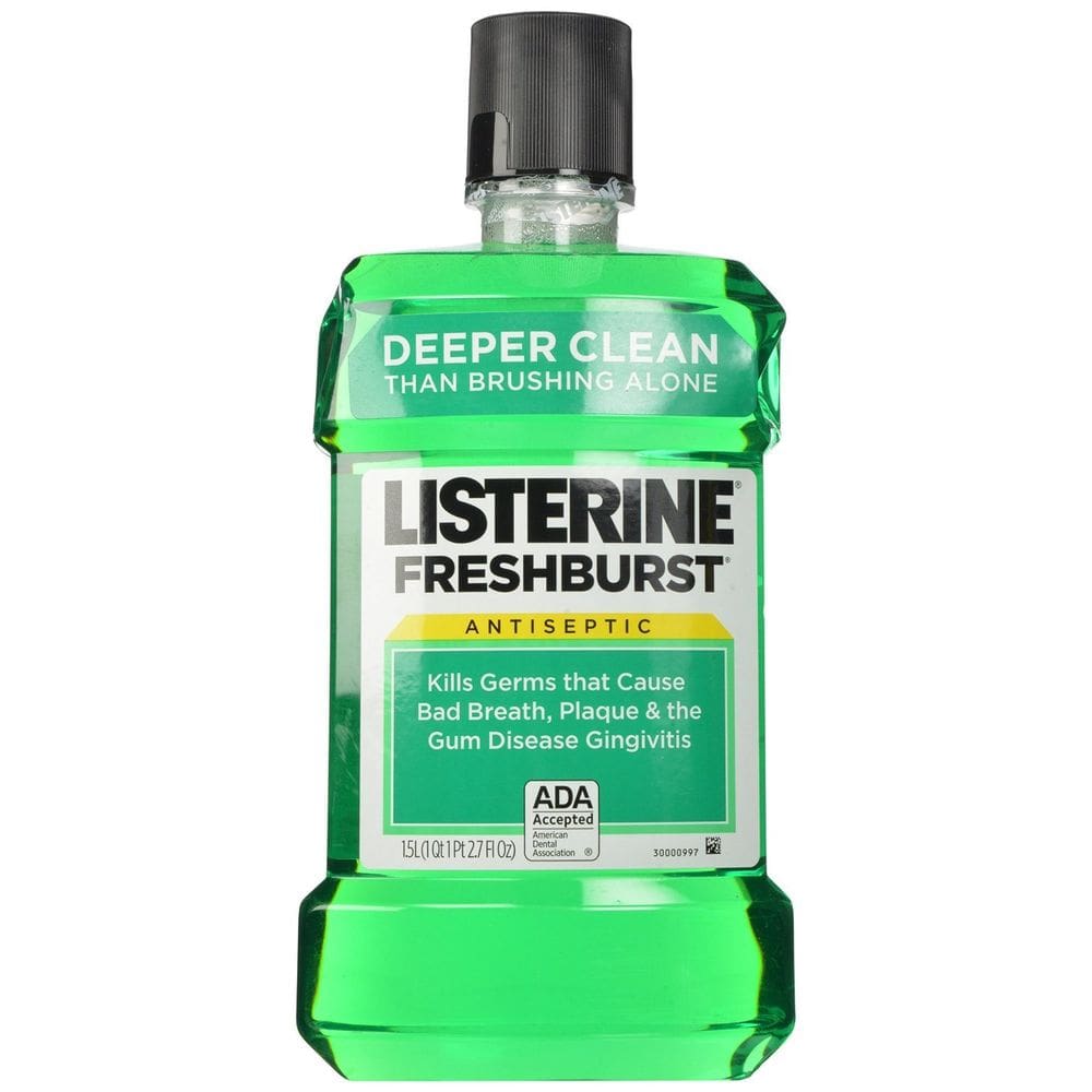 Enxaguante bucal Listerine Antiseptic Fresh Burst 1,5 L (pacote com 2)