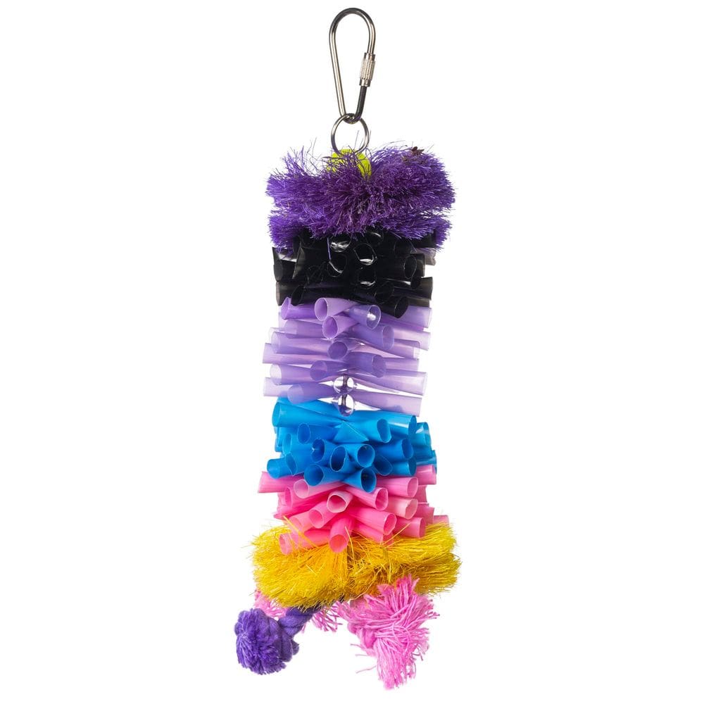 Bird Toy Prevue Pet Products Calypso Creations Straw Stacker