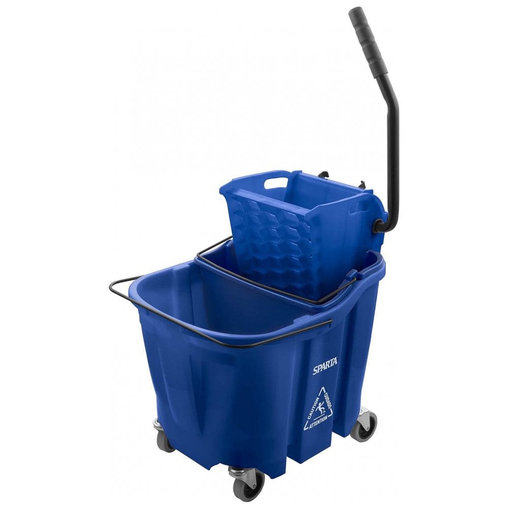 Balde Profissional 35 Litros com Espremedor Lateral Carlisle Azul