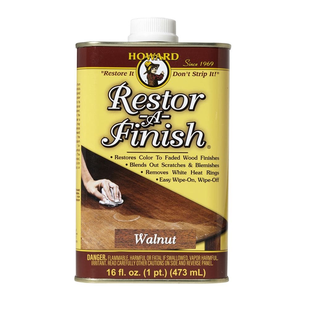 Restaurador de acabamento de madeira Howard Products Restor-A-Finish 473mL