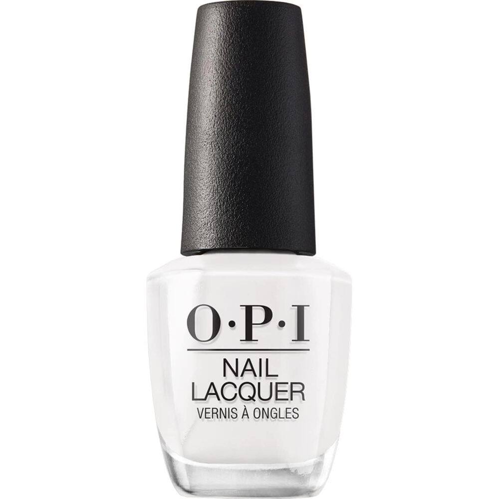 Verniz de unhas OPI Nail Lacquer Alpine Snow White Vegan 15mL