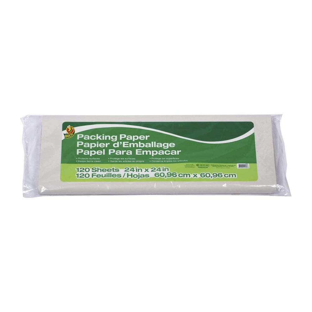 Papel de embalagem Duck 24x24 em branco 120 folhas