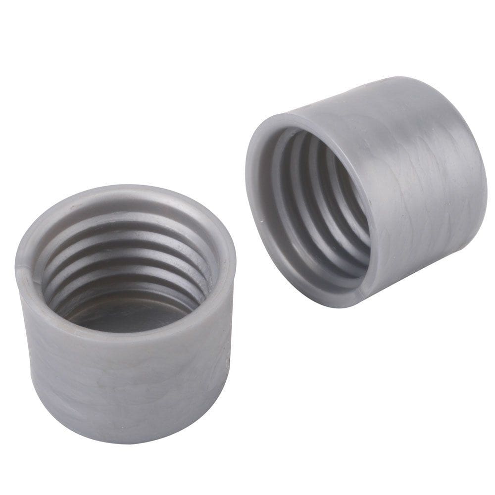 Closet Pole End Caps Knape & Vogt CD-0019-PM, ajuste de 3,2 cm
