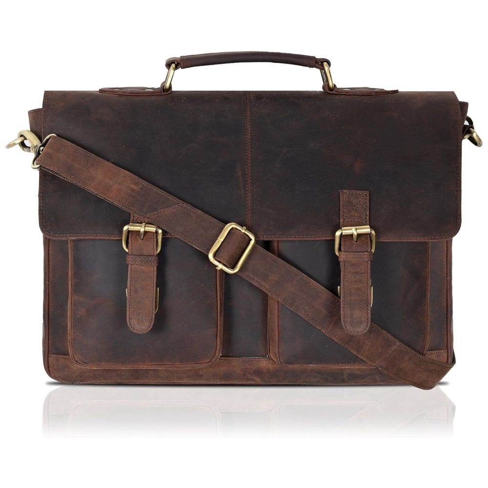 Clifton Heritage Bolsa, Pasta de Couro p, Laptop Unissex